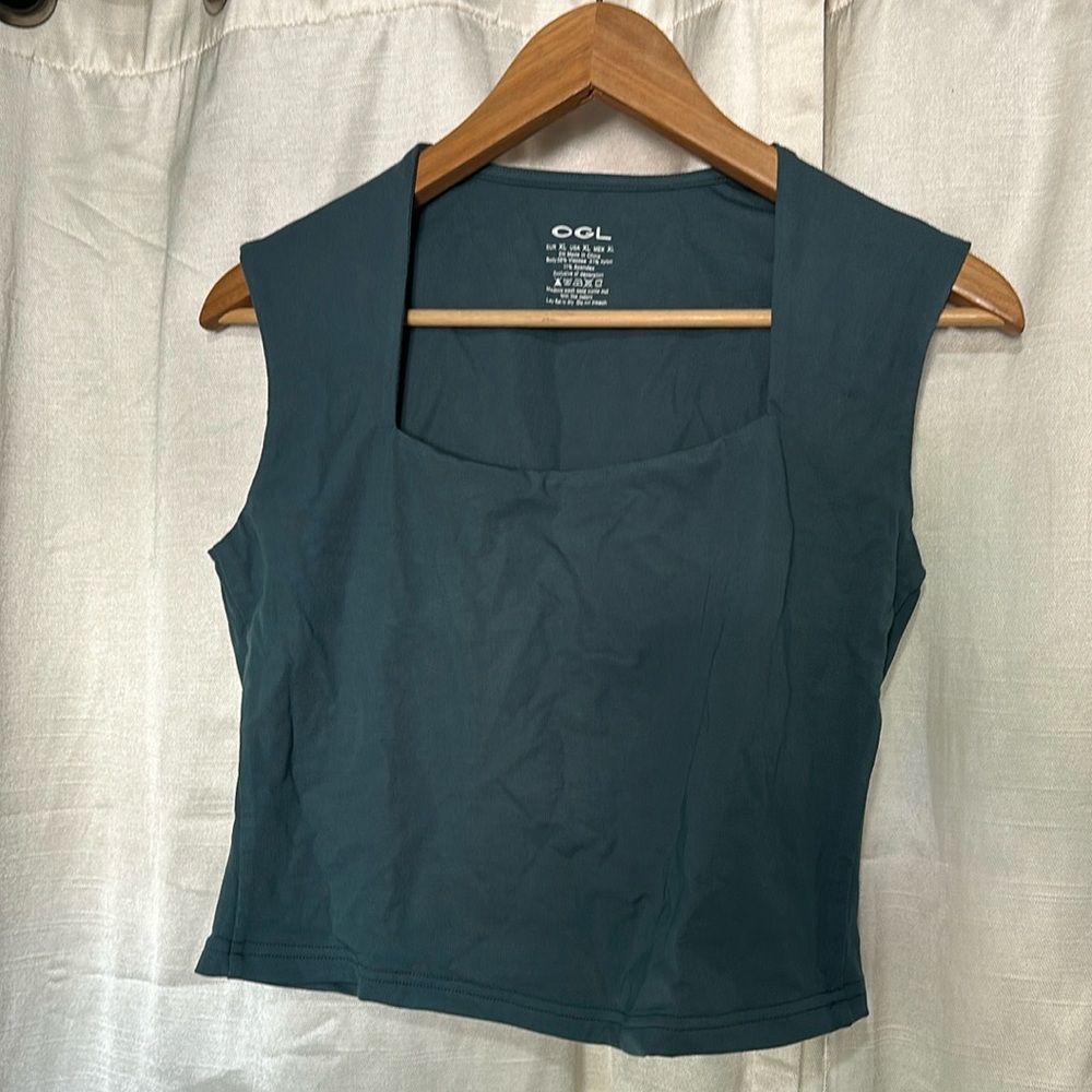 OGL square neck crop top NWT XL (but fits like a L)